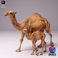 Animal Den Miniatures - Dromedary Camel Calf