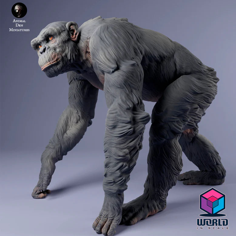 Chimpanzee- Animal Den Miniatures