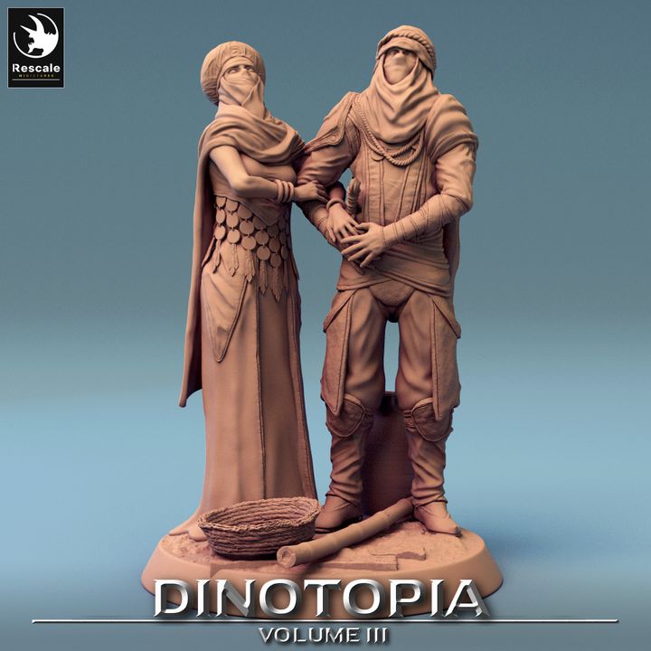 Dinotopia III-People of the Caravan Guild.