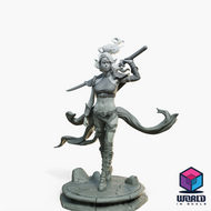 Nightshade Sisters- Female miniatures.