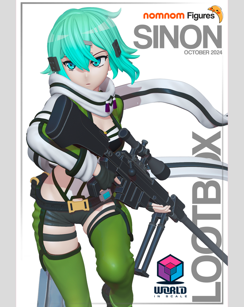 NomNom - Sinon from Sword Art Online