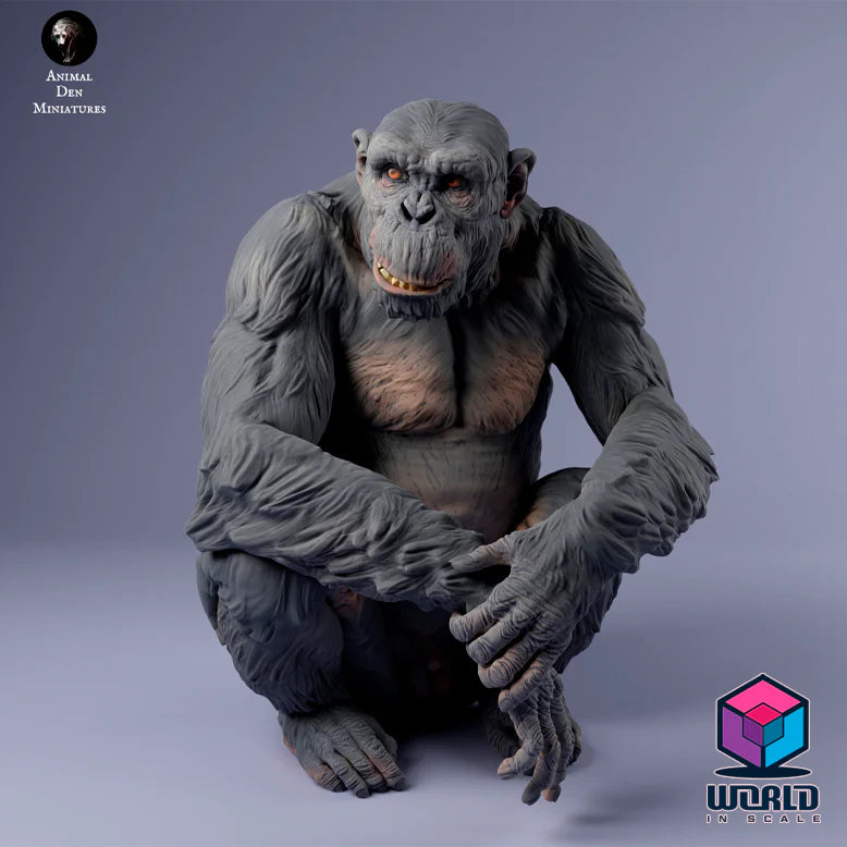 Chimpanzee- Animal Den Miniatures