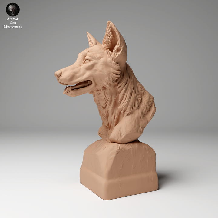 Animal Den Miniatures - Dingo Bust