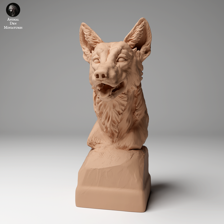 Animal Den Miniatures - Dingo Bust