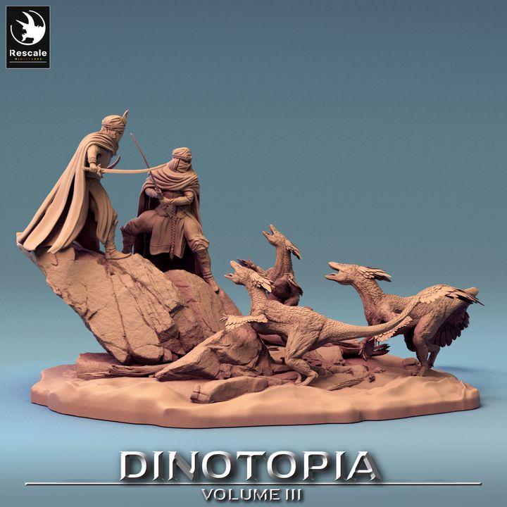 Dinotopia III-  Diorama  Ambush