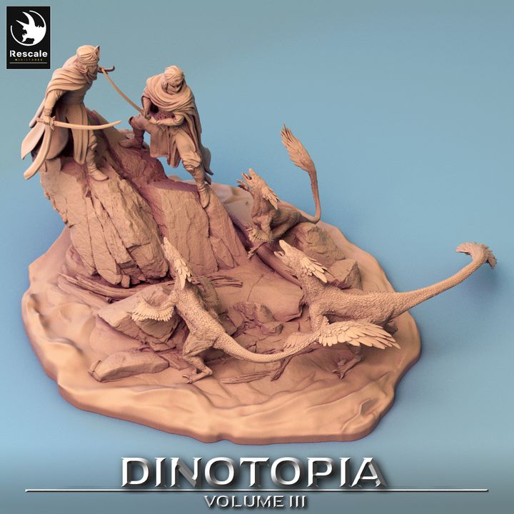 Dinotopia III-  Diorama  Ambush