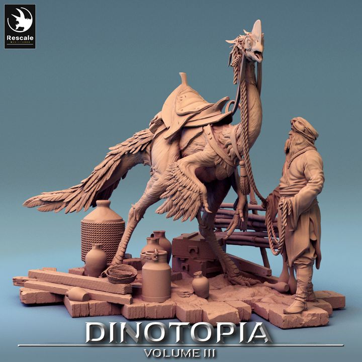 Dinotopia III- Dinotopia Diorama Pet