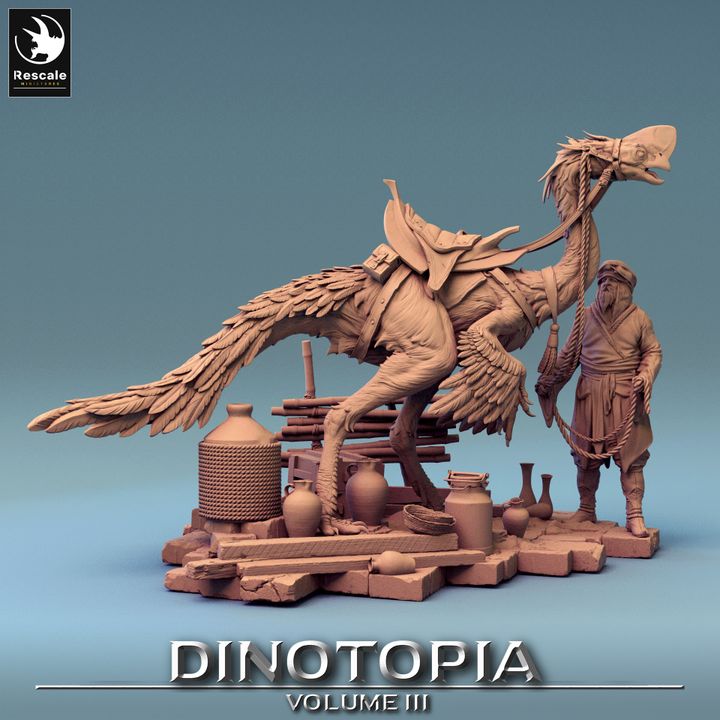 Dinotopia III- Dinotopia Diorama Pet