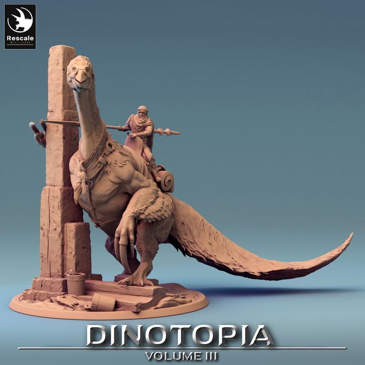 Dinotopia III- Diorama Therizinosaurus Tower