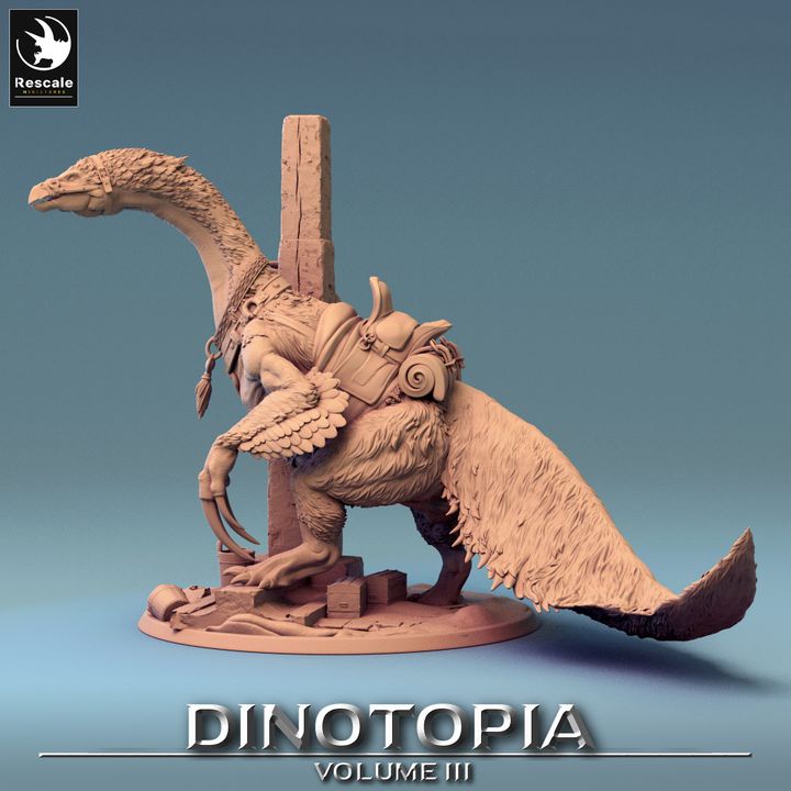 Dinotopia III- Diorama Therizinosaurus Tower