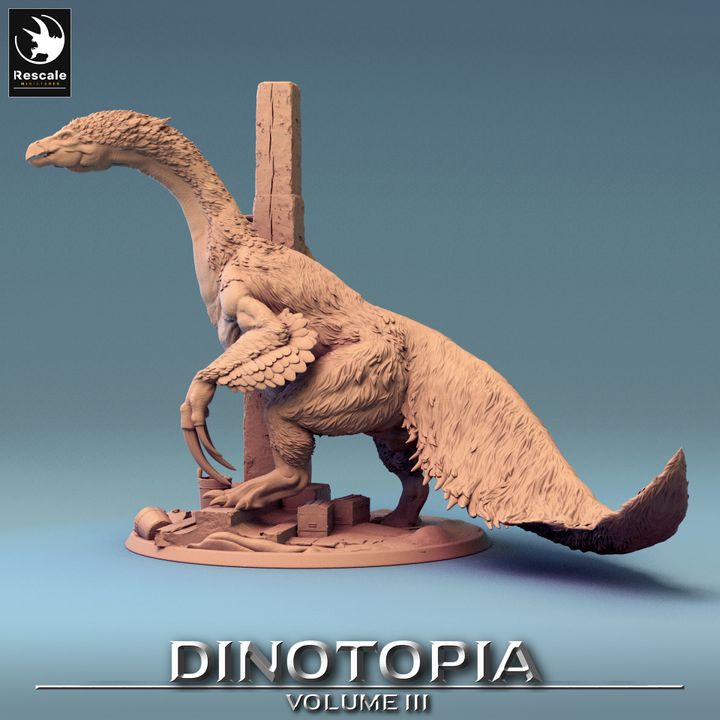 Dinotopia III- Diorama Therizinosaurus Tower