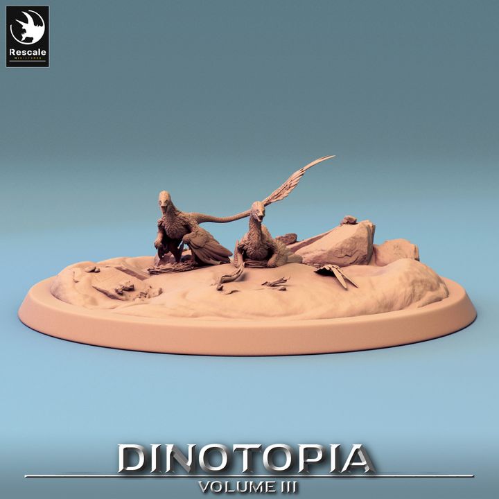 Dinotopia III- Microraptors