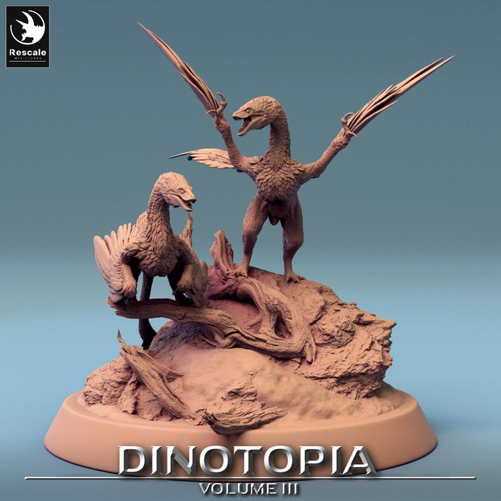 Dinotopia III- Microraptors