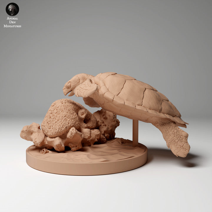 Animal Den Miniatures - Hawksbill Sea Turtle