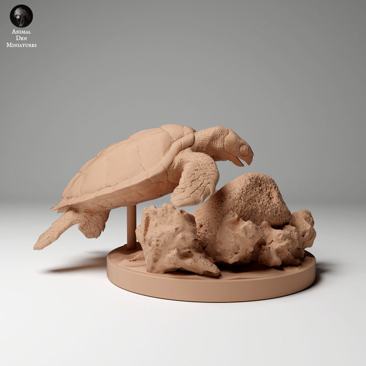 Animal Den Miniatures - Hawksbill Sea Turtle