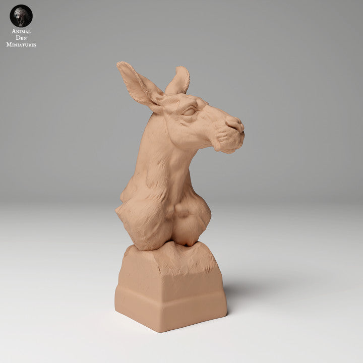 Animal Den Miniatures - Red Kangaroo Bust