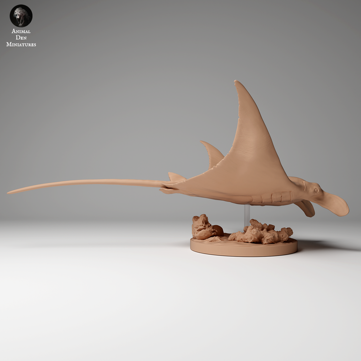 Animal Den Miniatures -  Reef Manta Ray