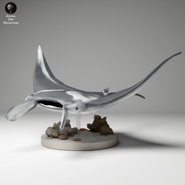 Animal Den Miniatures -  Reef Manta Ray