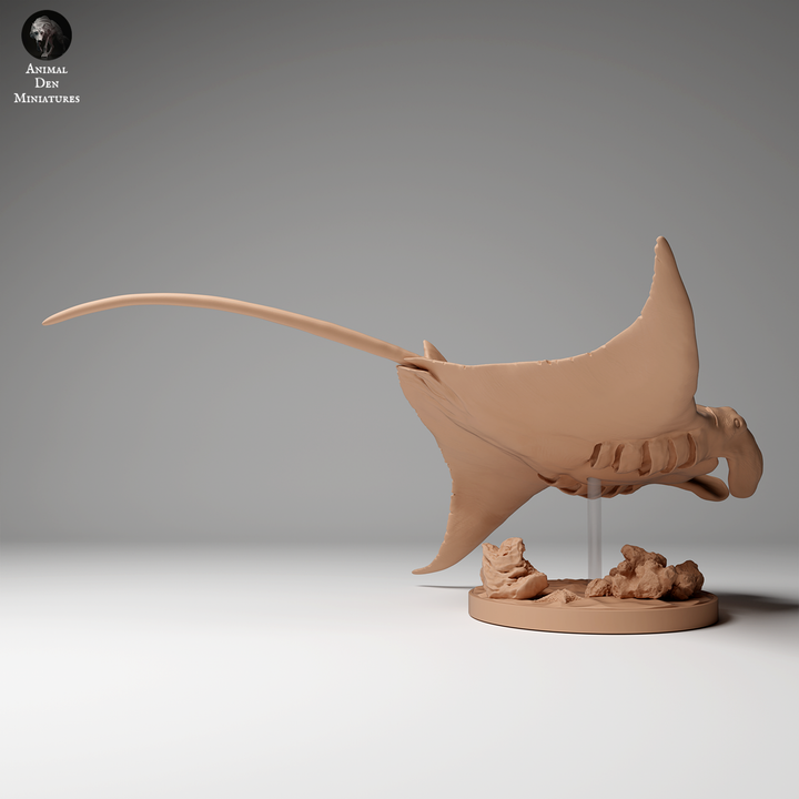 Animal Den Miniatures -  Reef Manta Ray