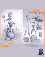 NomNom -Alastor from Hasbin Hotel.