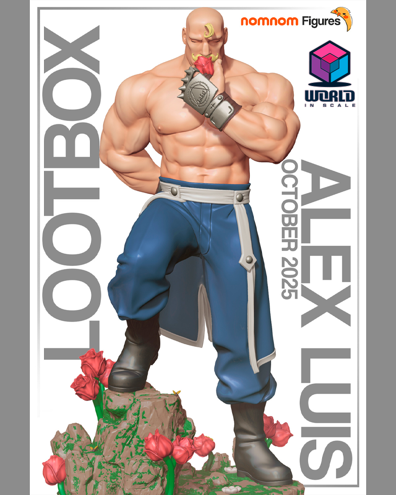 NomNom - Alex Luis Armstrong from Fullmetal Alchemist.