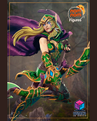 NomNom - Alleria Windrunner from Warcraft III Reign of Chaos.