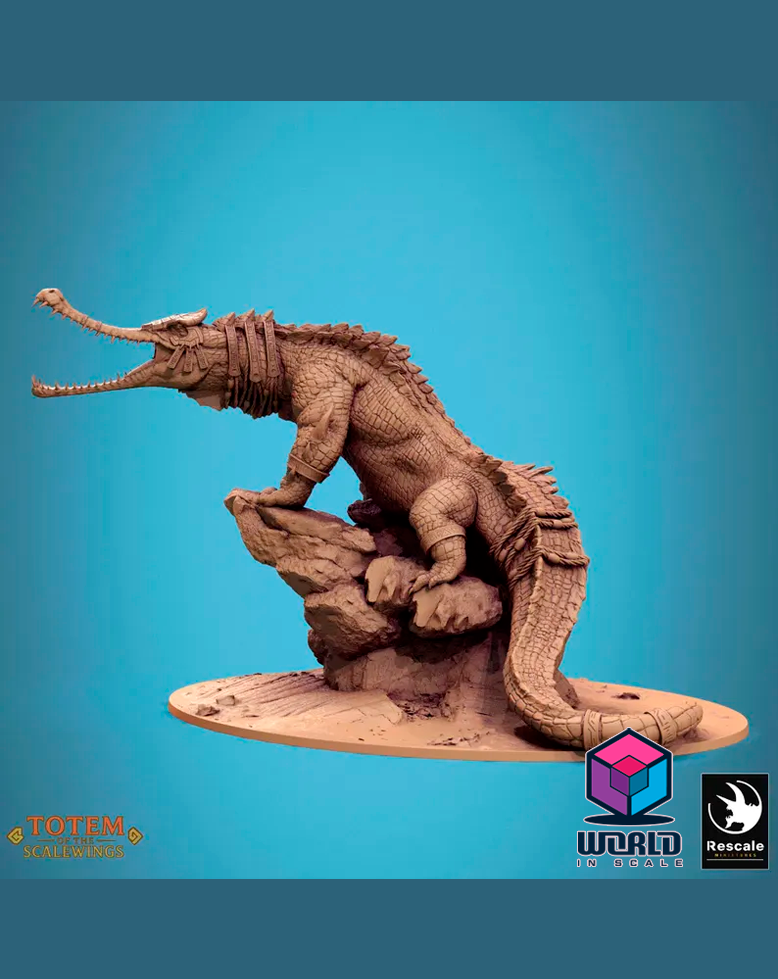 Totem of the Scalewings - Ancient Alligator
