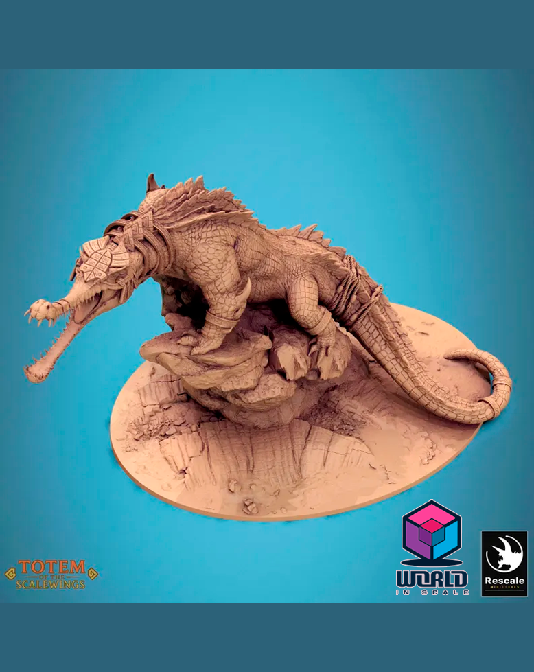 Totem of the Scalewings - Ancient Alligator