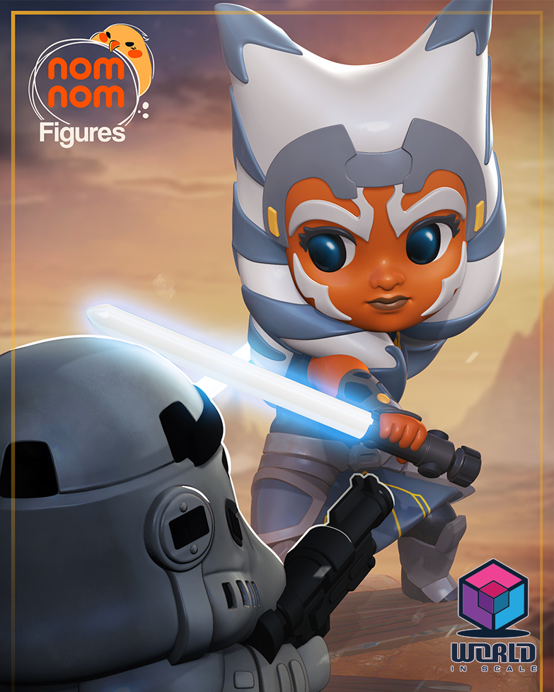 Nom Nom Chibi Ahsoka Tano