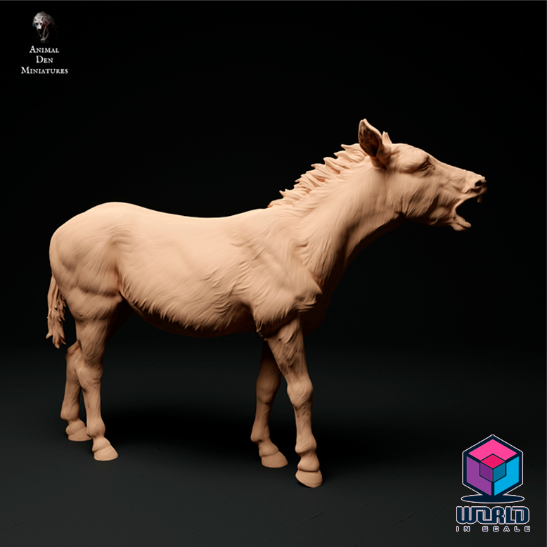 Common-Donkey-Bray-Animal Den Miniatures