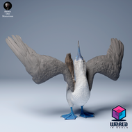 Animal Den Miniatures - Blue Footed Booby