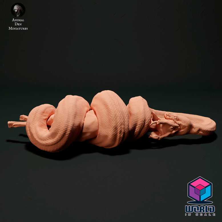 Animal Den Miniatures - Green Anaconda