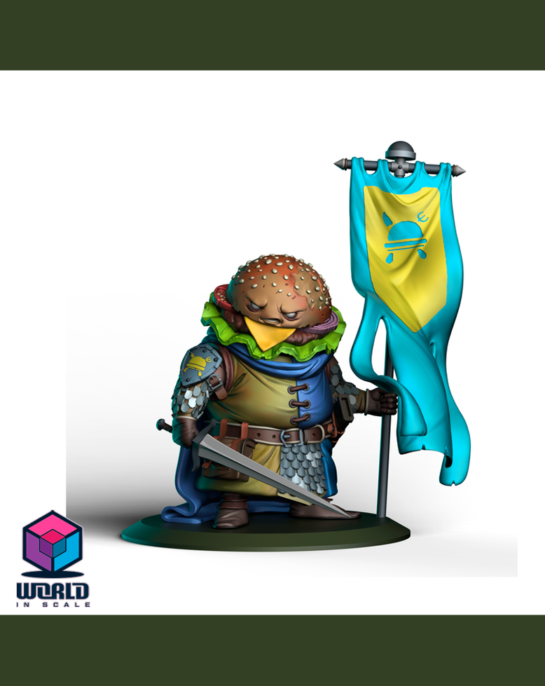 Food Fight - Cheeseburger Bannerman.