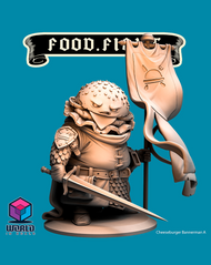 Food Fight - Cheeseburger Bannerman.