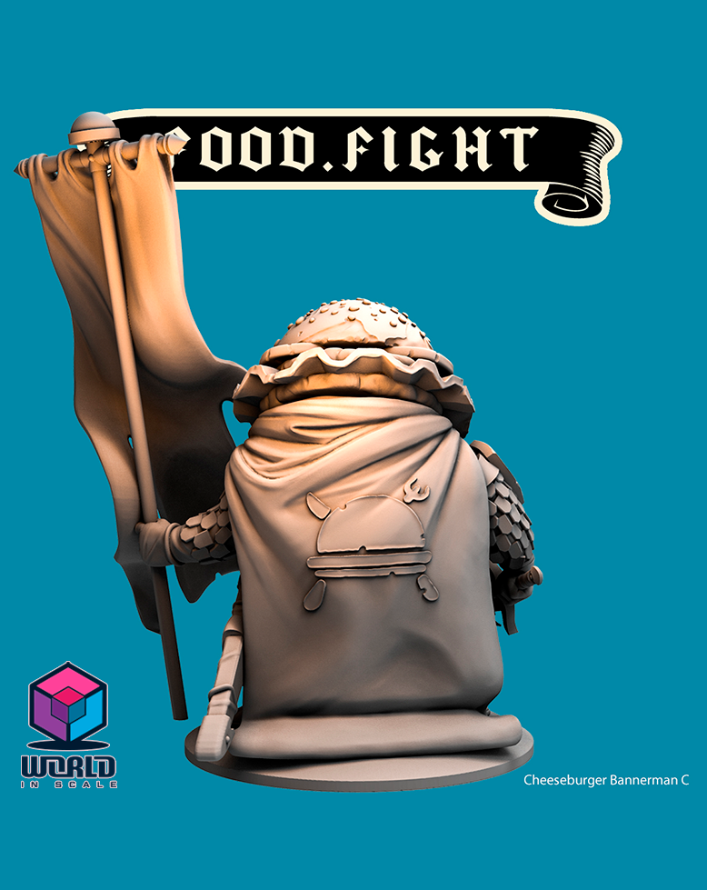 Food Fight - Cheeseburger Bannerman.