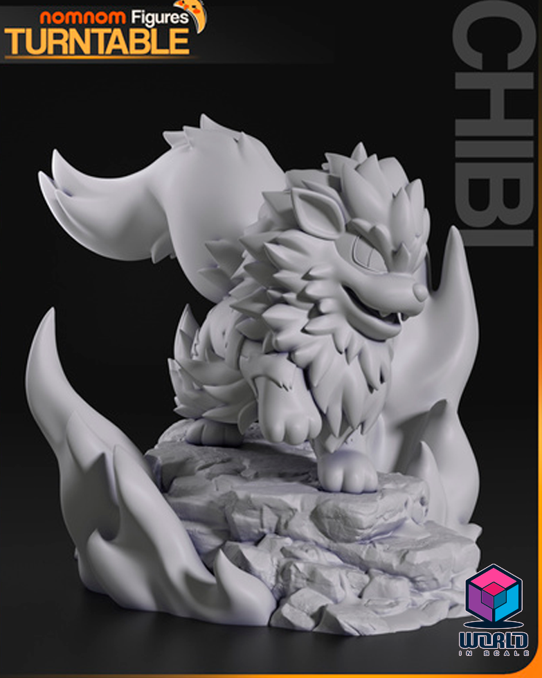 NomNom - Chibi Arcanine from Pokemon