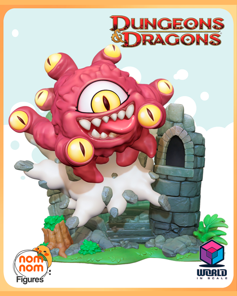 NomNom - Chibi Beholder from Dungeons & Dragons