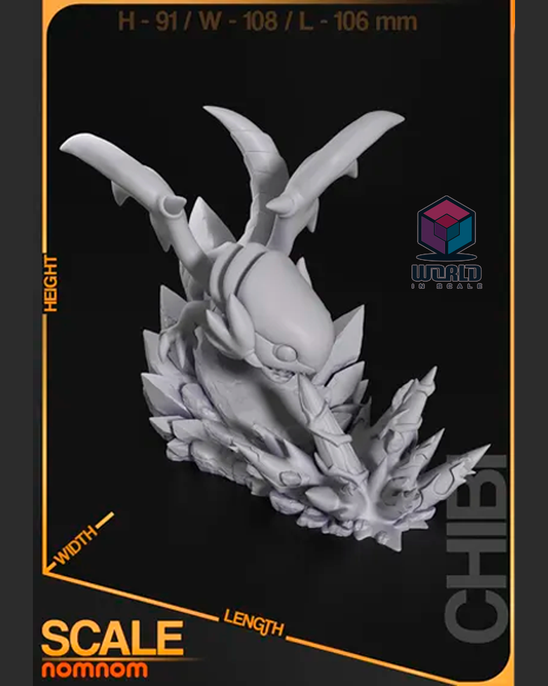 NomNom -Chibi Dragon blue ayes