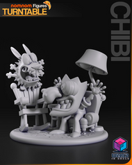 NomNom - Rose -Chibi Courage the Cowardly Dog.