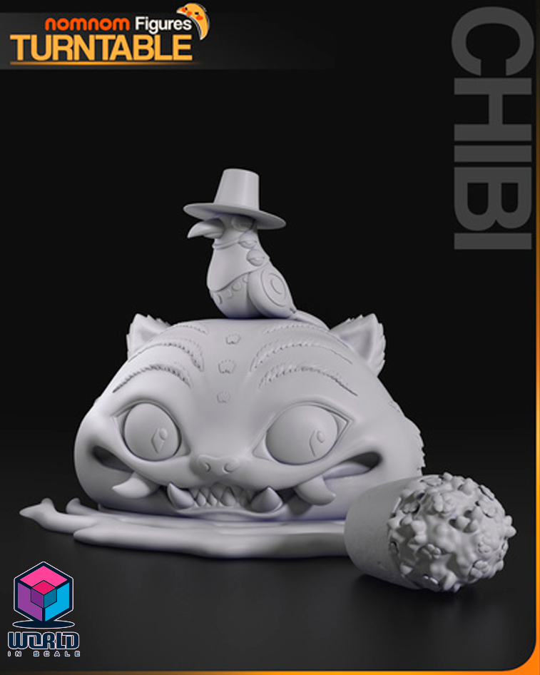 NomNom - Chibi Derpy Tiger from Kpop Demon Hunters.