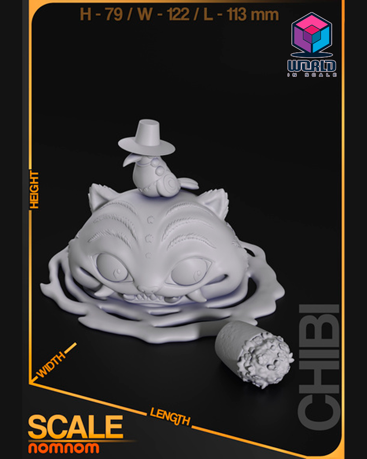 NomNom - Chibi Derpy Tiger from Kpop Demon Hunters.