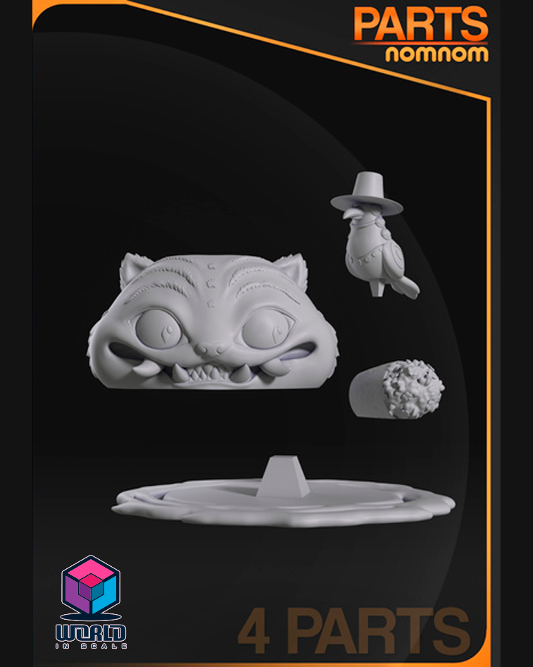 NomNom - Chibi Derpy Tiger from Kpop Demon Hunters.