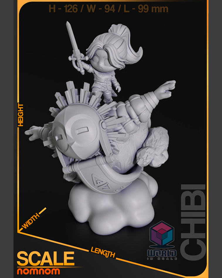 NomNom - Chibi Thousand Sunny from One Piece