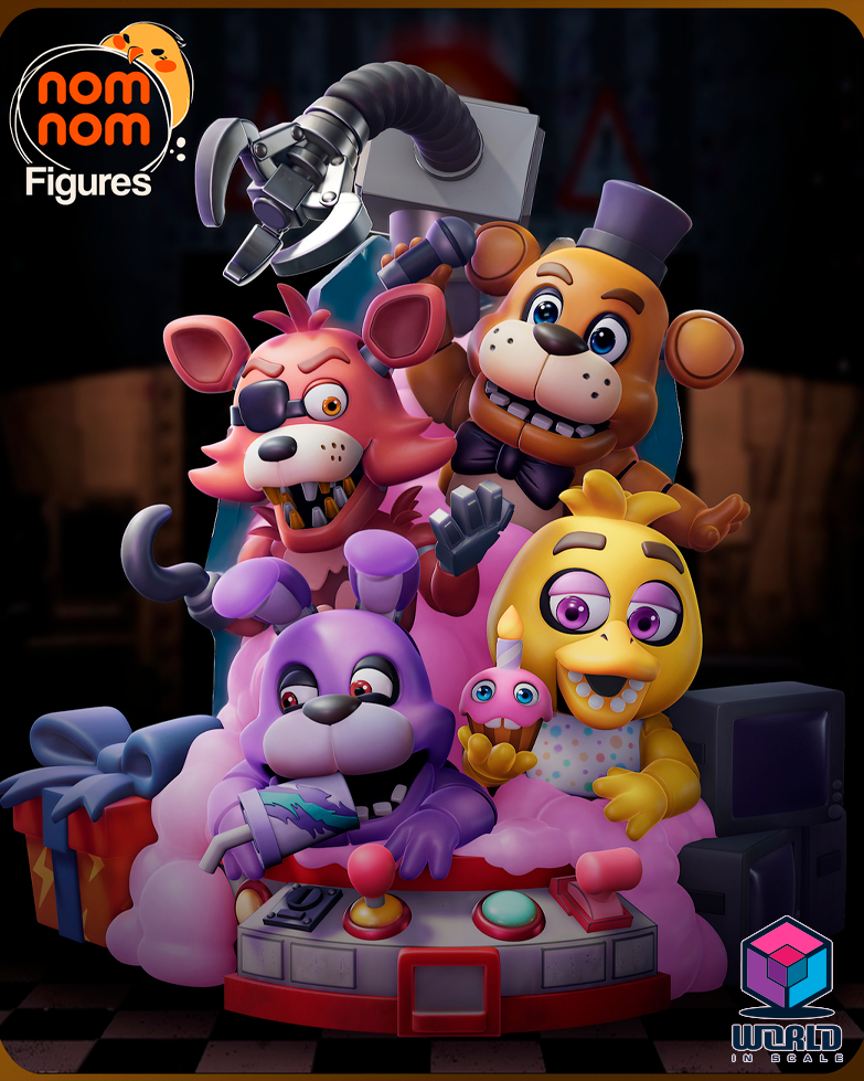 NomNom -Chibi Five Nights at Freddy's .