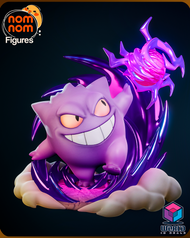 NomNom - Chibi Gengar from Pokemon