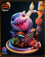 NomNom - Chibi Jeff from Marvel Rivals