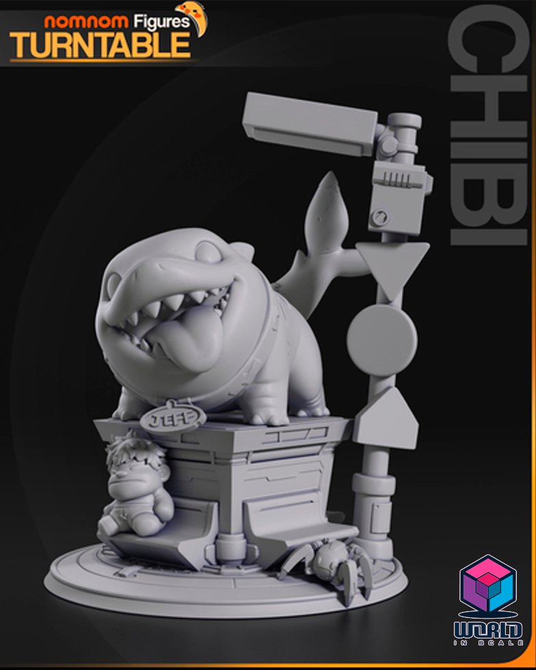 NomNom - Chibi Jeff from Marvel Rivals