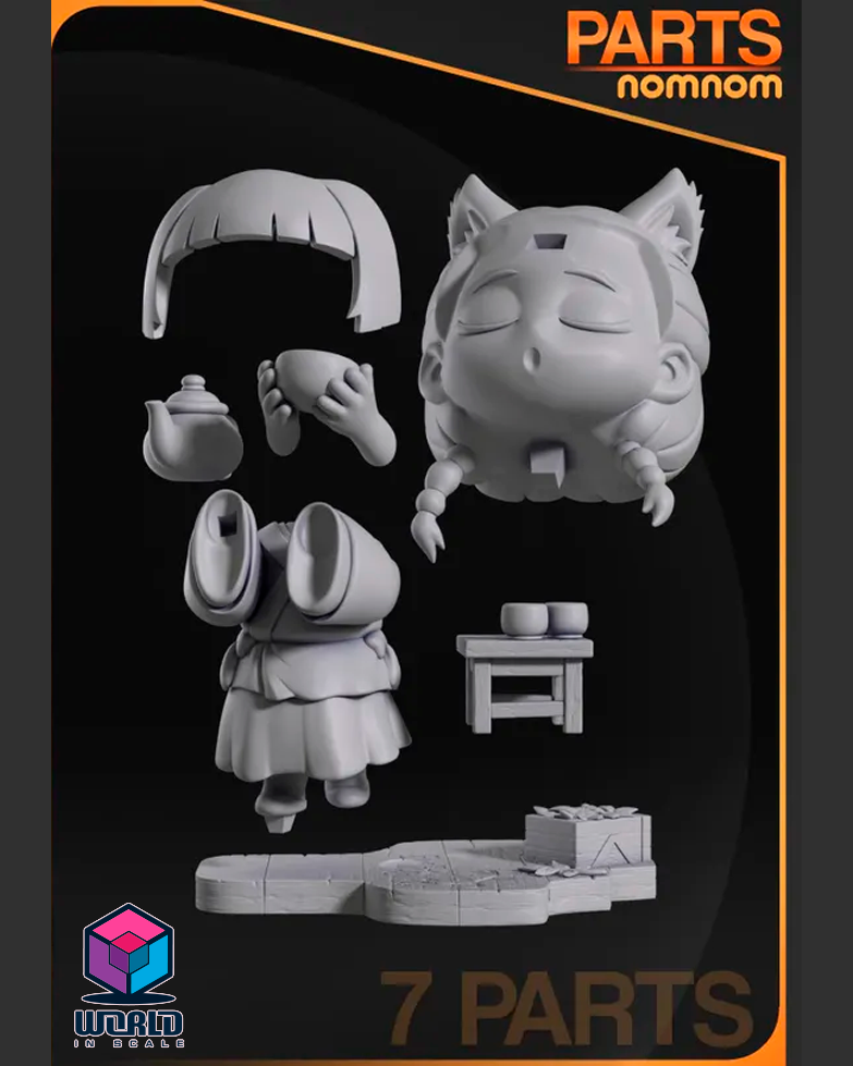 NomNom - Maomao from  Apothecary Diaries.