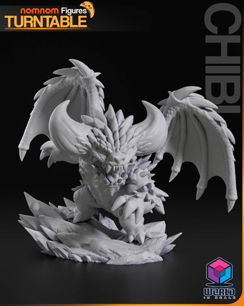NomNom -Chibi Nergigante from Monster Hunter World