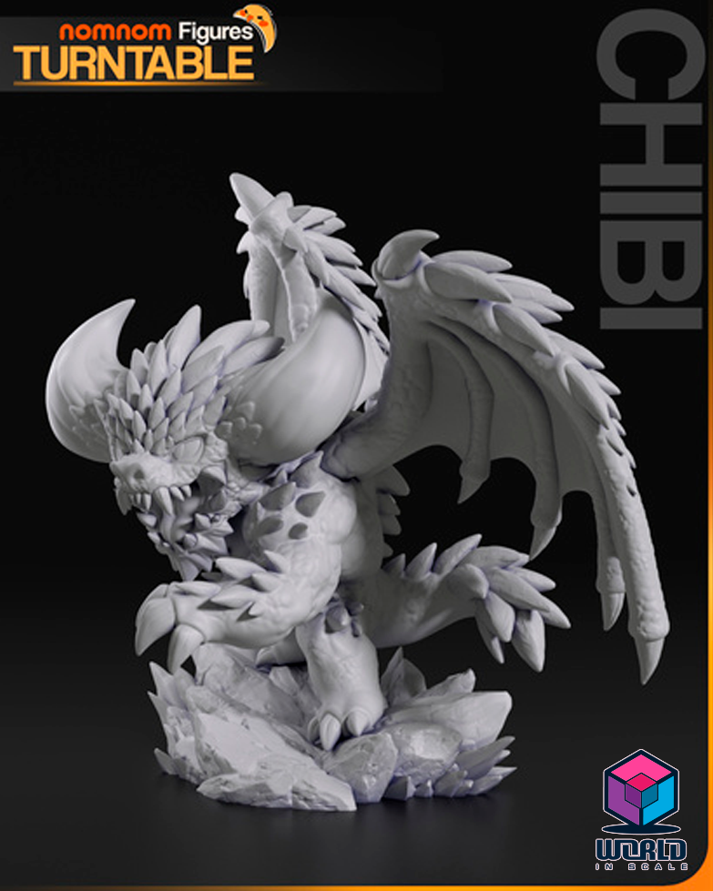 NomNom -Chibi Nergigante from Monster Hunter World